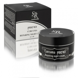 SR cosmetics Curcumin night cream,50ml-Куркумин питательный лифтинг крем,50мл
